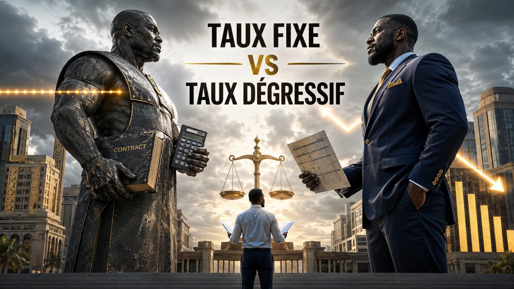 Taux dégressif vs taux fixe : lequel vous coûte le moins cher ? (avec le calcul)